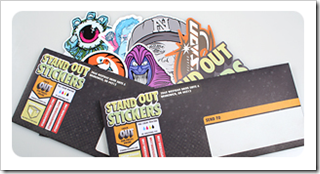 Freeflys Stand Out Stickers Sample Freeflys Stand Out Stickers Sample
