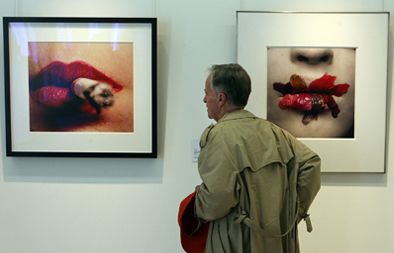 Warmenhoven & Venderbos designers fashion Blog: Irving Penn Portraits, Red lips, Mouth