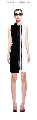 Warmenhoven & Venderbos Zoom collection Spring/Summer 2010 melted dress