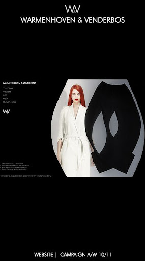 Warmenhoven & Venderbos | Designer fashion Collections | Autumn Winter 2010| 2011 Campaign