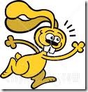 running rabbit