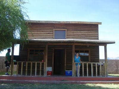 La cabaña en donde nos hospedamos