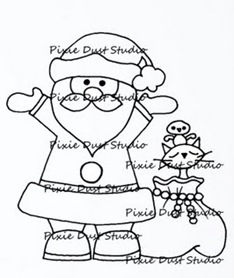 santa surprise water