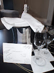 French champagne from the hotel for the birthday girl