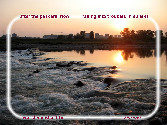 After the peaceful flow - haiga