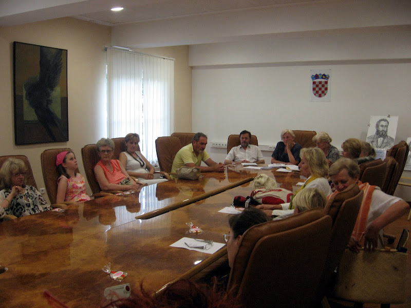 Šenoini dani - okrugli stol, gradska vijećnica u POU, Velika Gorica 2009.