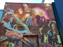 Jazz Scene Mural