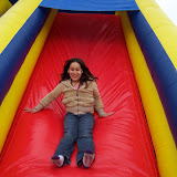 Sliding done the jumbo slide