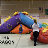 The dragon blowup toy
