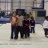 Running into a foam pit