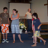Nine baptism on one Sunday night