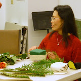 Ladies Tea and Flower Arrangement 11/5/09