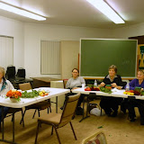 Ladies Tea and Flower Arrangement 11/5/09