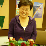 Ladies Tea and Flower Arrangement 11/5/09