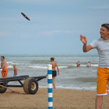 Mr. Frisbee in Vollkonzentration