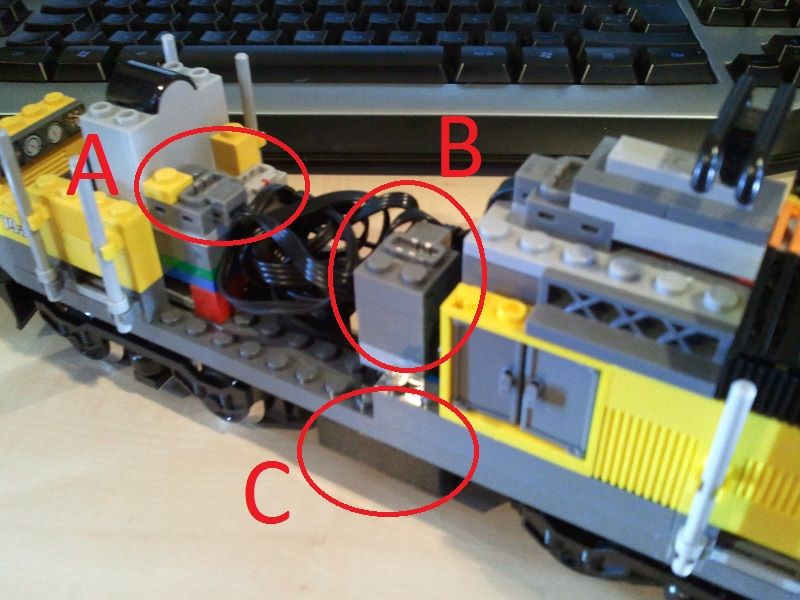 Double PF lights for cargotrain 7939 - LEGO Train Tech - Eurobricks Forums