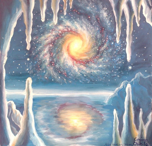 [A galaxy reflectig in the ocean seen from the entrance of an alien cave - Galaxie vazuta dintr-o pestera de pe o alta planeta[5].jpg]