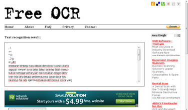 Free OCR Free OCR