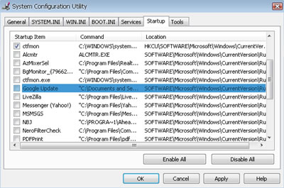 Disable GoogleUpdate.exe from system startup Disable GoogleUpdate.exe from system startup