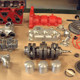 Saab 96 Monte Carlo Engine, parts restored
