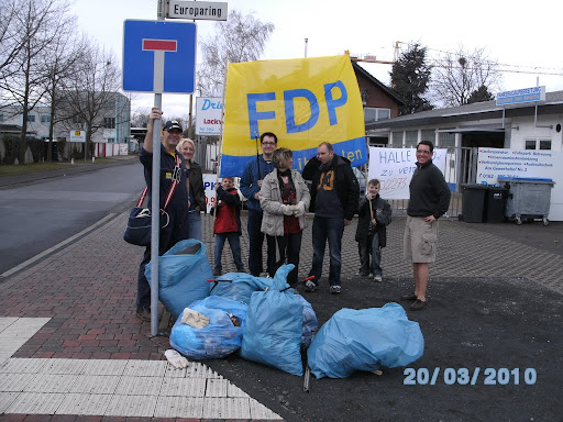 Müllsammelaktion 2009