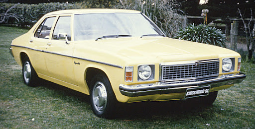 HZ Holden Kingswood Sl Yellow
