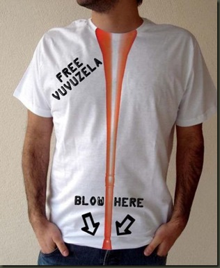 tshirt vuvuzela
