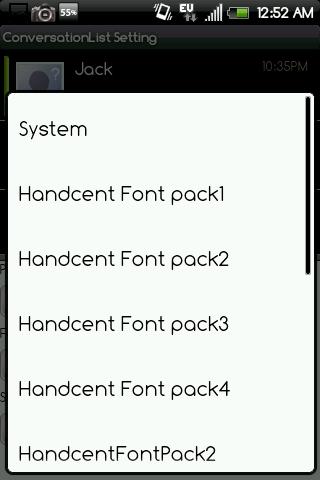 【免費通訊App】Handcent Font Pack4-APP點子