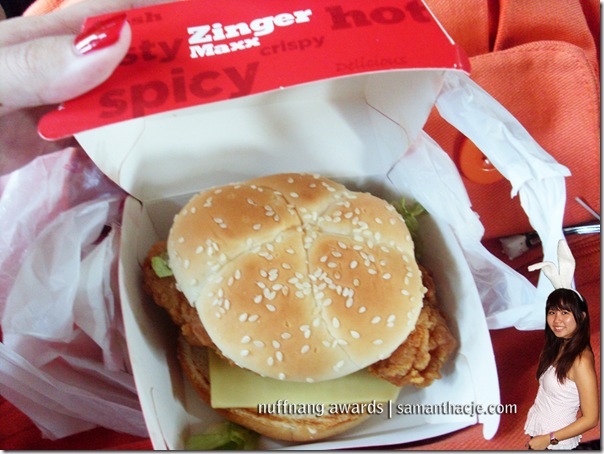 Zinger Burger