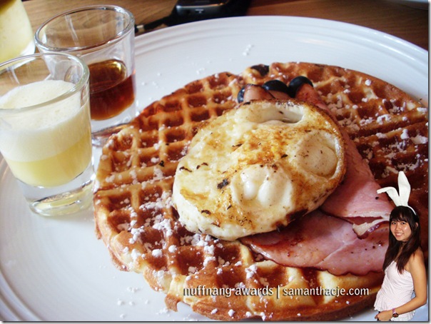 Waffle + Eggs