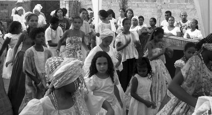 Festa no terreiro Ilê Axé de Oxum Pandá
