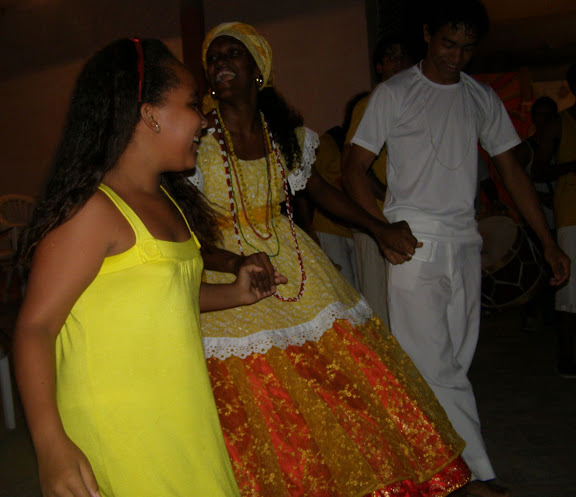 AfroCaeté na abertura da Festa de Oxum - Grupo União Espírita Santa Bábara -GUESB