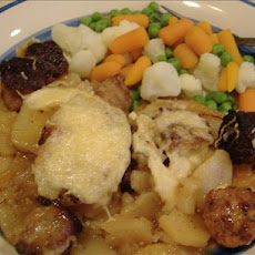 Potato and Sausage Hotpot