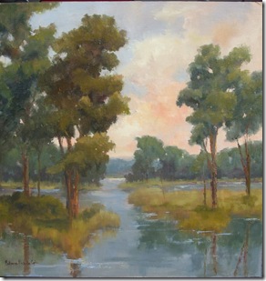 A tidewater Evening 24x