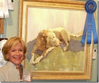 Nancy with award cropped