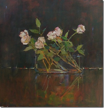 40 x 40 Night Roses 3950