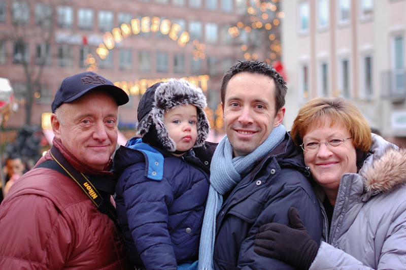 chris and his parents