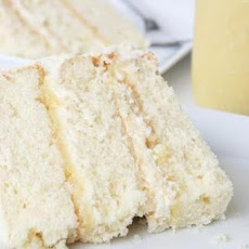 Lemon Cake with Lemon Filling and Lemon Butter Frosting