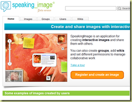 Collaborative annotation of images online   SpeakingImage