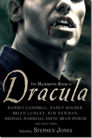 Cover Art – The Mammoth Book of Dracula edited by Stephen Jones