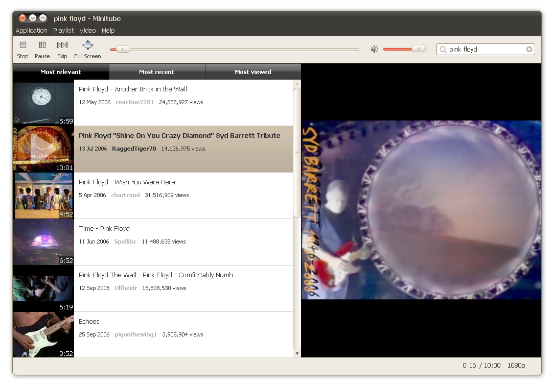 Minitube 1.0 Released - Play YouTube Videos Without Flash [Ubuntu .deb  Download] ~ Web Upd8: Ubuntu / Linux blog