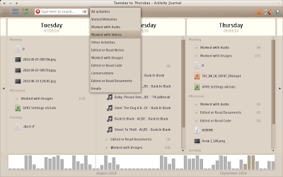 Gnome Activity Journal 0.5.0