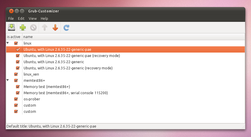 Grub Customizer Lets You Reorder, Add Or Remove GRUB 2 (Or BURG) Menu  Entries ~ Web Upd8: Ubuntu / Linux blog