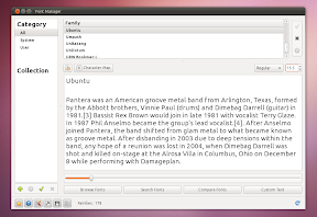Ubuntu Font Family screenshot
