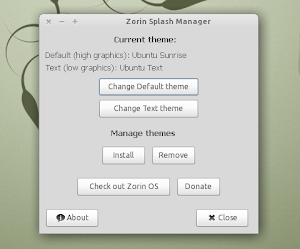 Plymouth Splash Screen Manager
