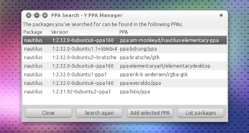 Y PPA Manager deep search