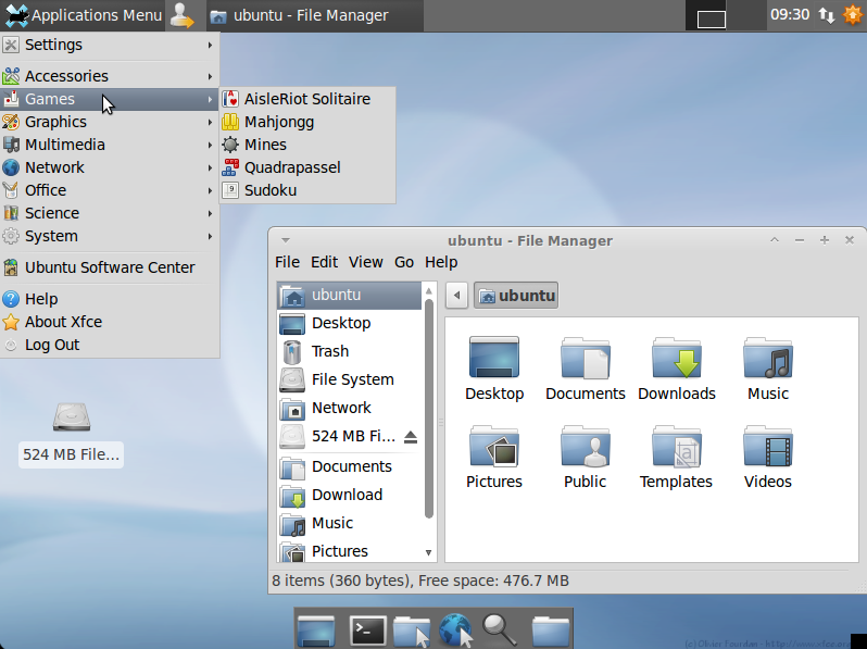 Xubuntu 11 04 To Get A New Default Theme Called Greybird Screenshots Web Upd8 Ubuntu Linux Blog