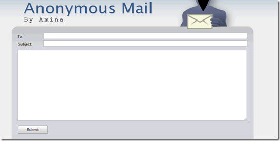 email anonymous email