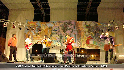 Festival Folklorico Un Canto a la Libertad. imagen de archivo 2009