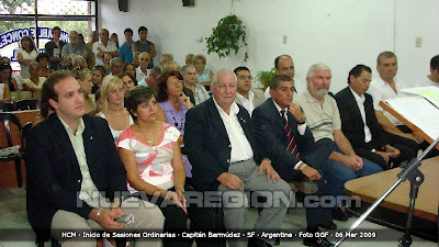 Apertura Sesiones Ordinarias Concejo Municipal de Capitán Bermúdez